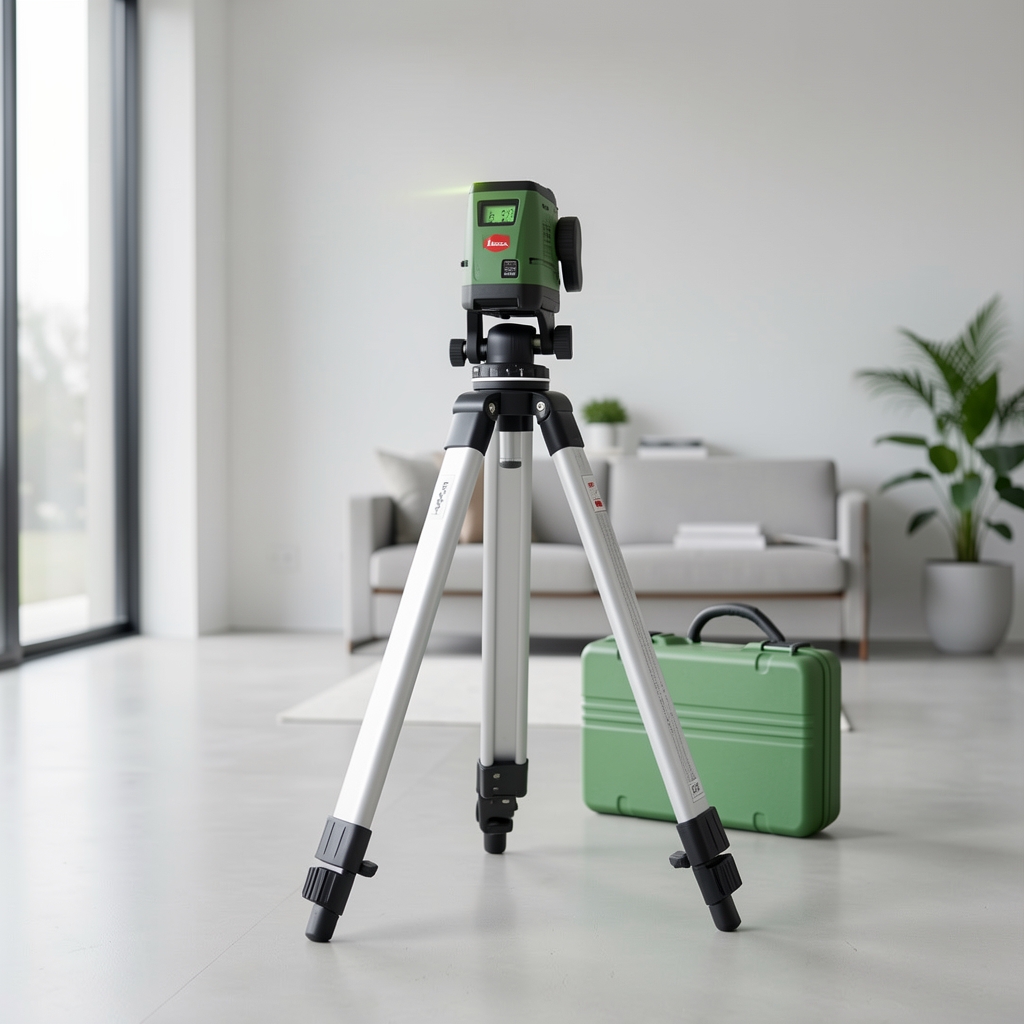 Nivel láser autonivelante verde Bosch GLL 3-80 con 3 líneas cruzadas, alcance 30 metros y maletín de transporte