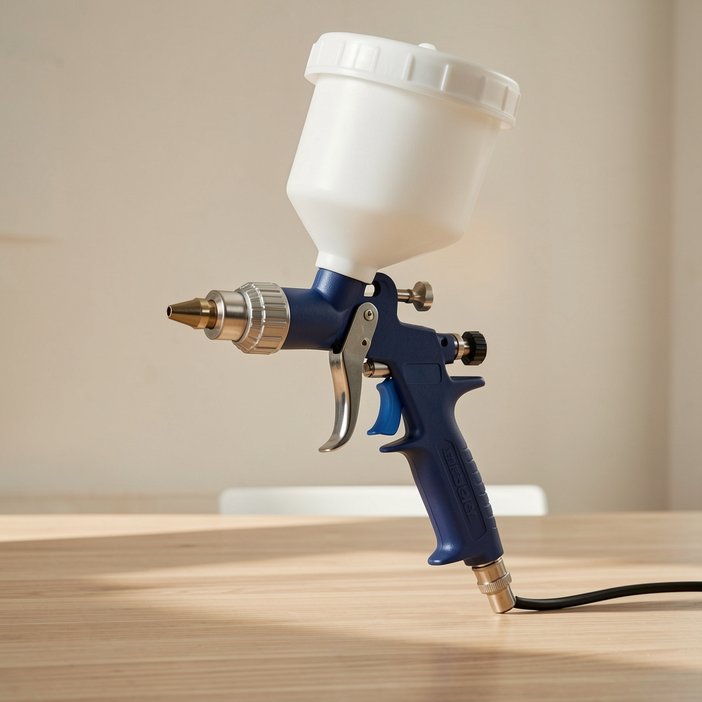 Pistola de pintura eléctrica Wagner Control Pro 150 con flujo ajustable, boquilla universal y depósito 1500ml para paredes y muebles