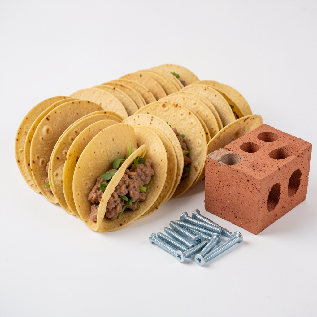 Set 50 tacos de expansión nylon Fischer S6 con tornillos incluidos para mampostería, hormigón y ladrillo hueco